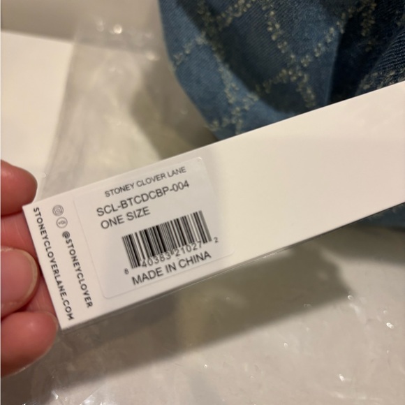 Stoney Clover Lane Denim Classic Backpack Coastal Cowgirl Cove - Picture 5 of 11